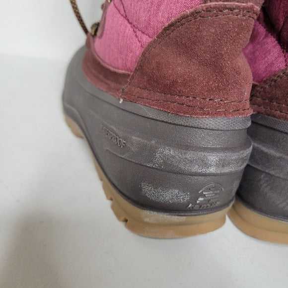 Kamik SnoValley 2 Maroon Women's Winter Boot SZ 6