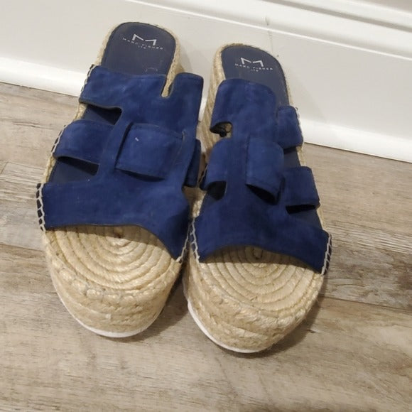 Marc Fisher Robbyn Espadrille Wedge SZ 9.5