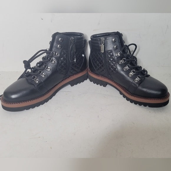 Blondo Helen Waterproof Hiker Boot in Black SZ 6.5