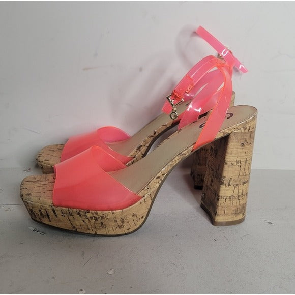 G By Guess Queen Platform Sandal SZ 9.5