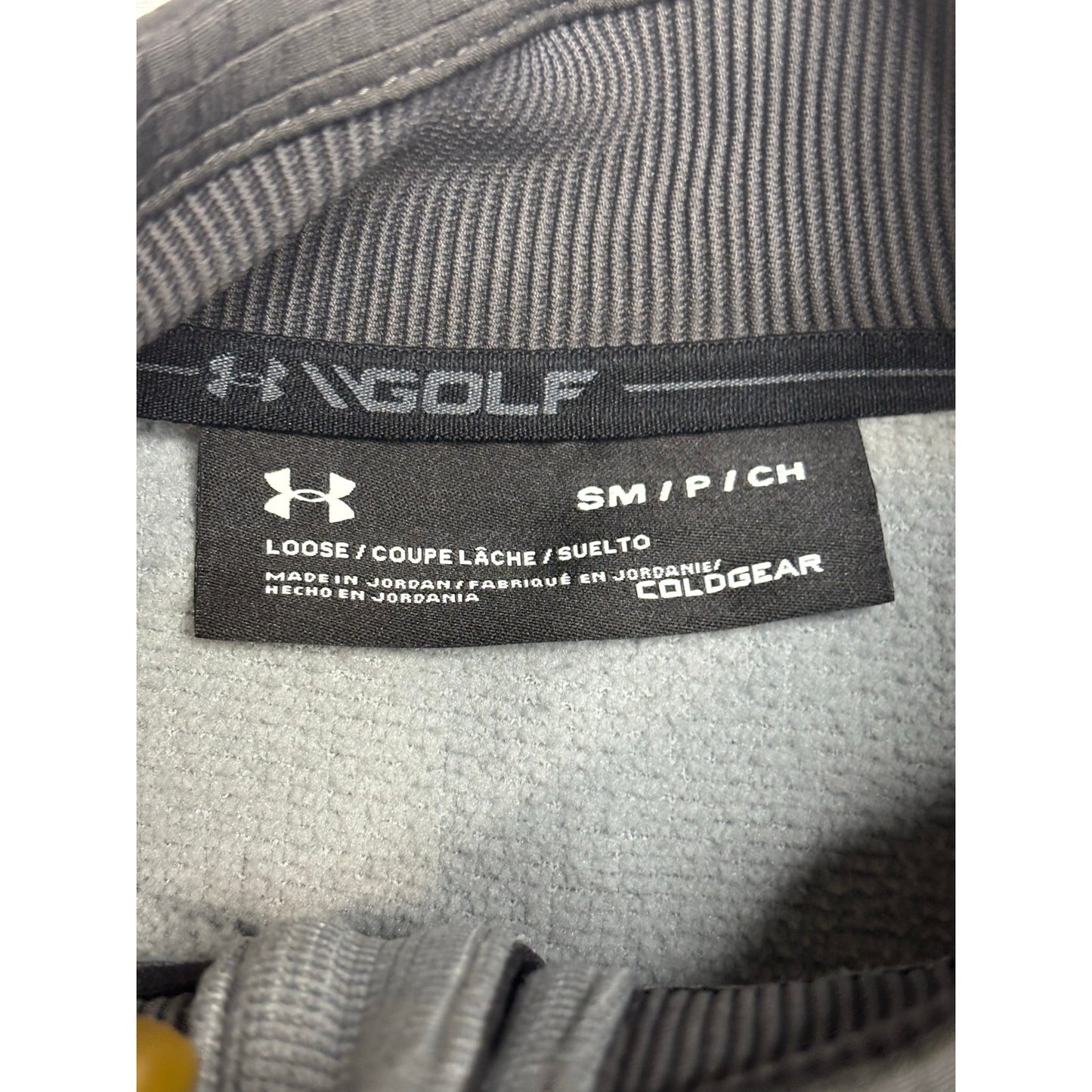 Under Armour UA Storm SweaterFleece 1/2 Snap Golf Pullover SZ SM