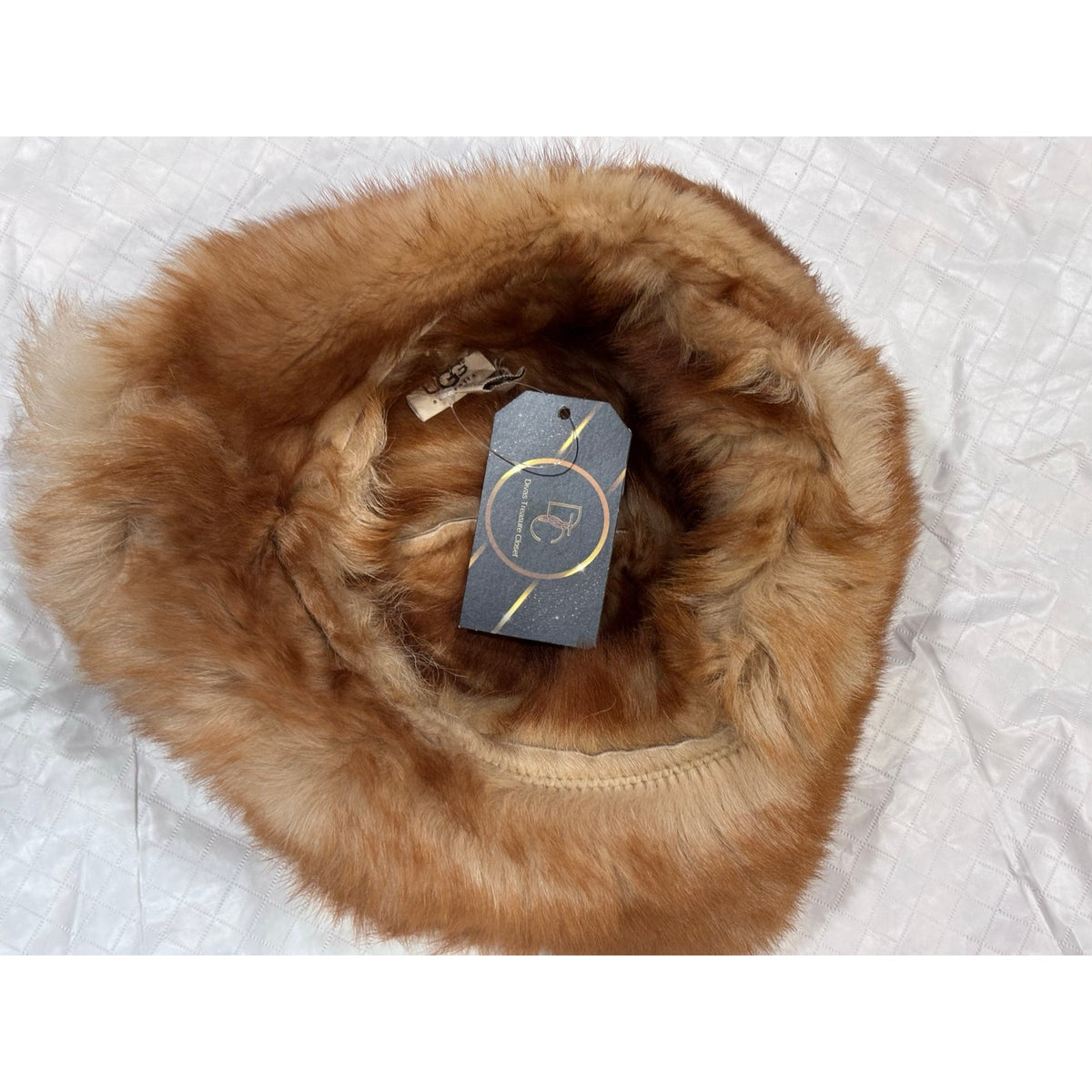 UGG Toscana Long Pile Shearling Trapper Hat Chestnut OS