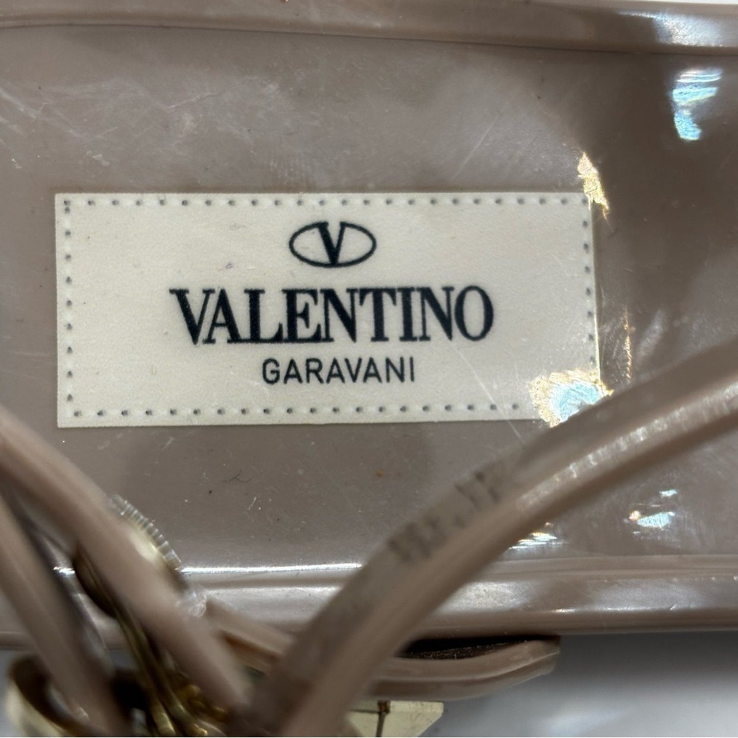 Valentino Garavani Rockstud Rubber Sandals SZ 9