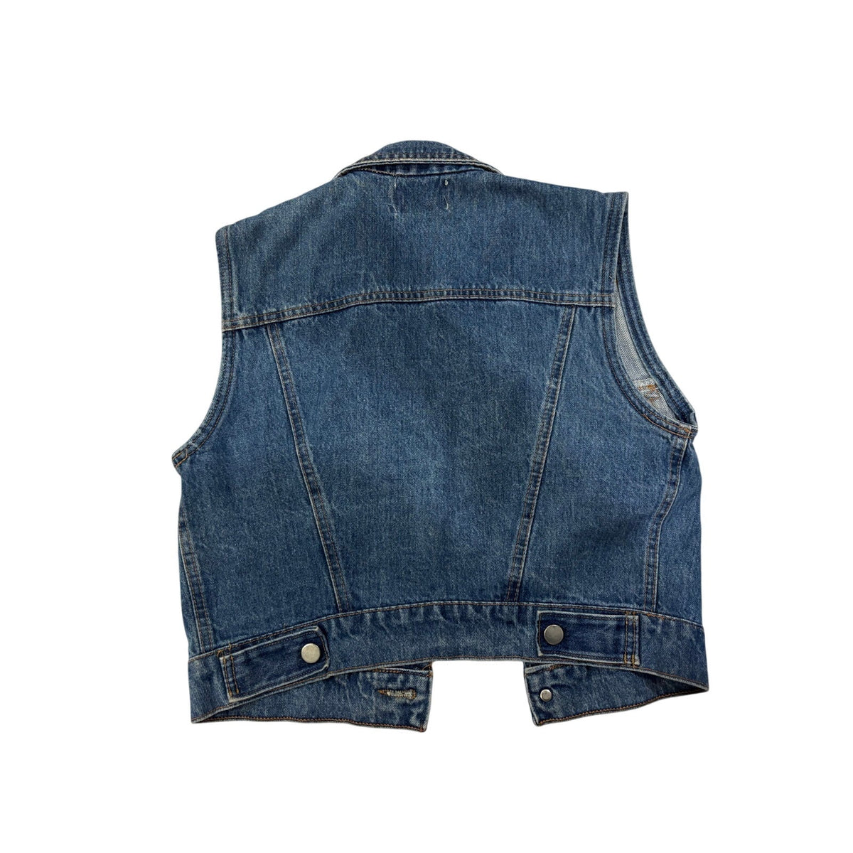 Vintage Kenar Denim Vest SZ SM