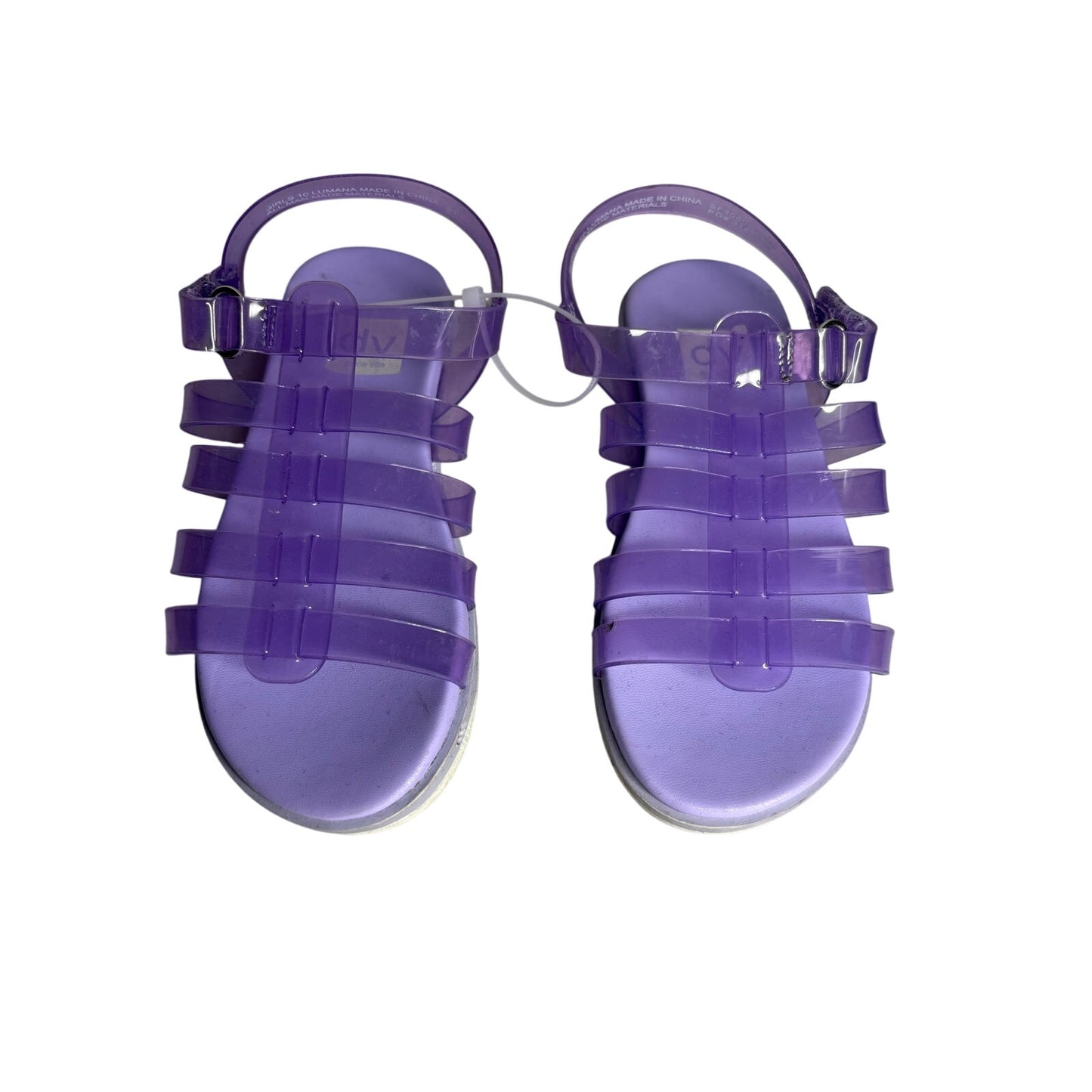 DV by Dolce Vita Lumana Fisherman Jelly Sandals SZ 10