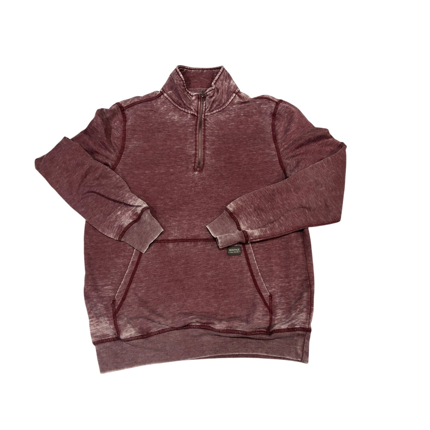 Heritage Report Collection Quarter Zip Sweatshirt Lot SZ S