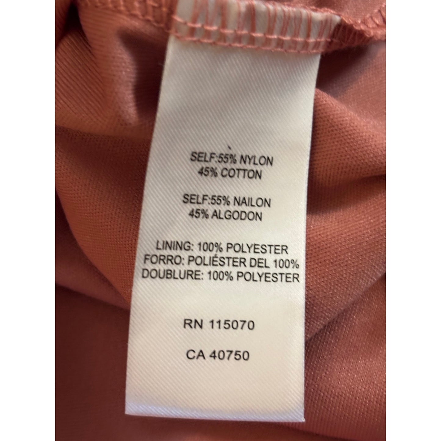 Nina Leonard Textured Mock Neck Dress Size L
