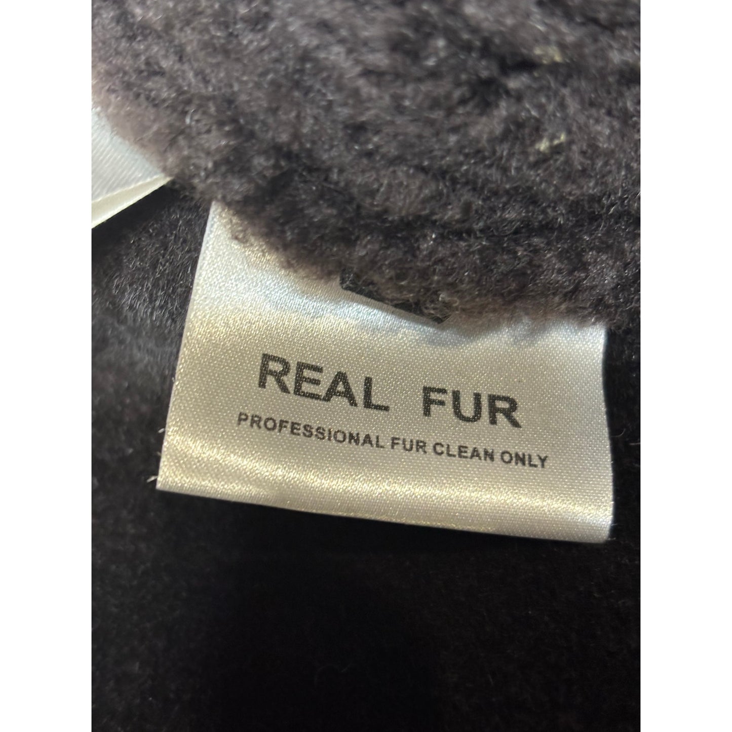 Trilogy Lamb Shearling Hooded Vest SZ Med