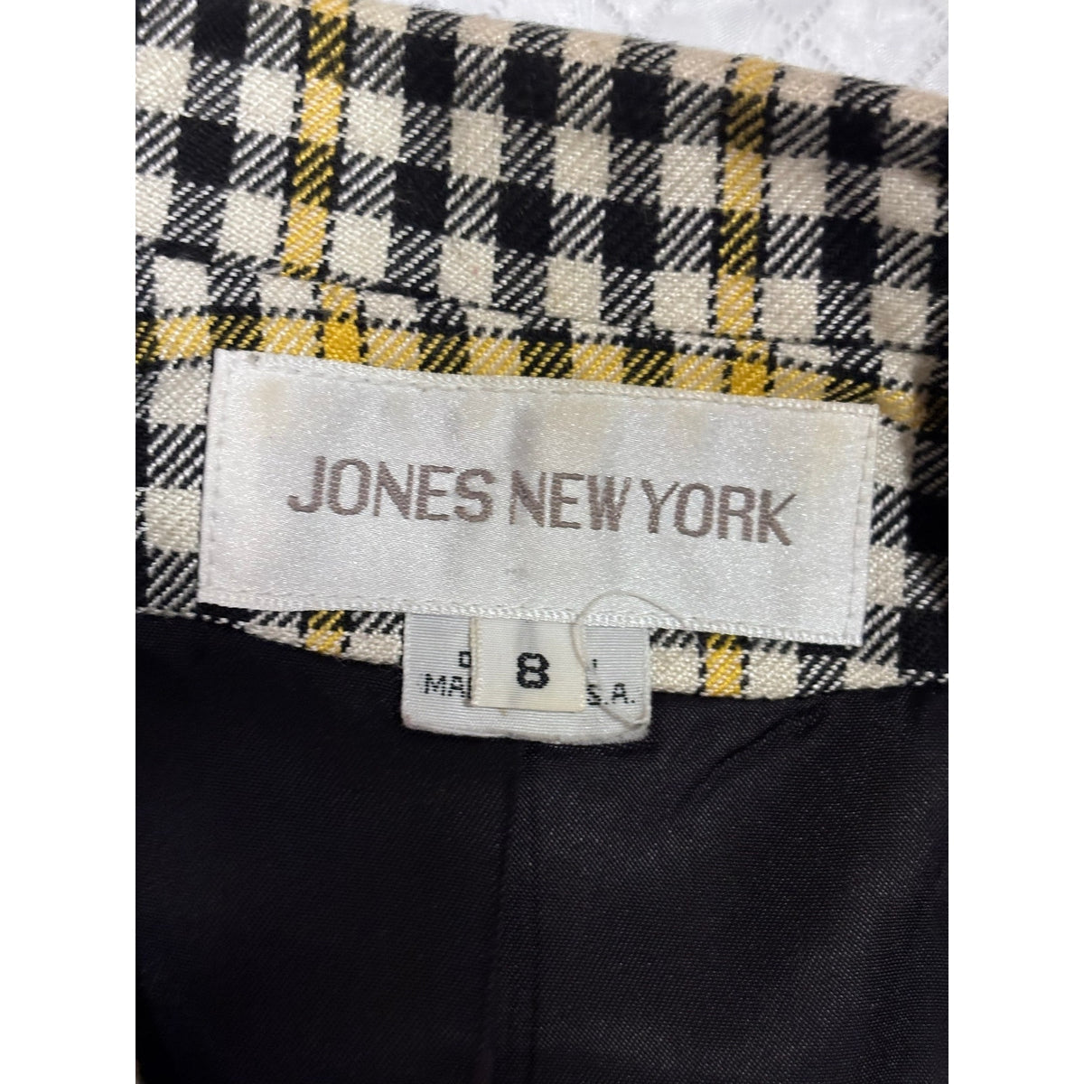 Vintage Jones New York Clueless Inspired Plaid Skirt Set SZ 8/12