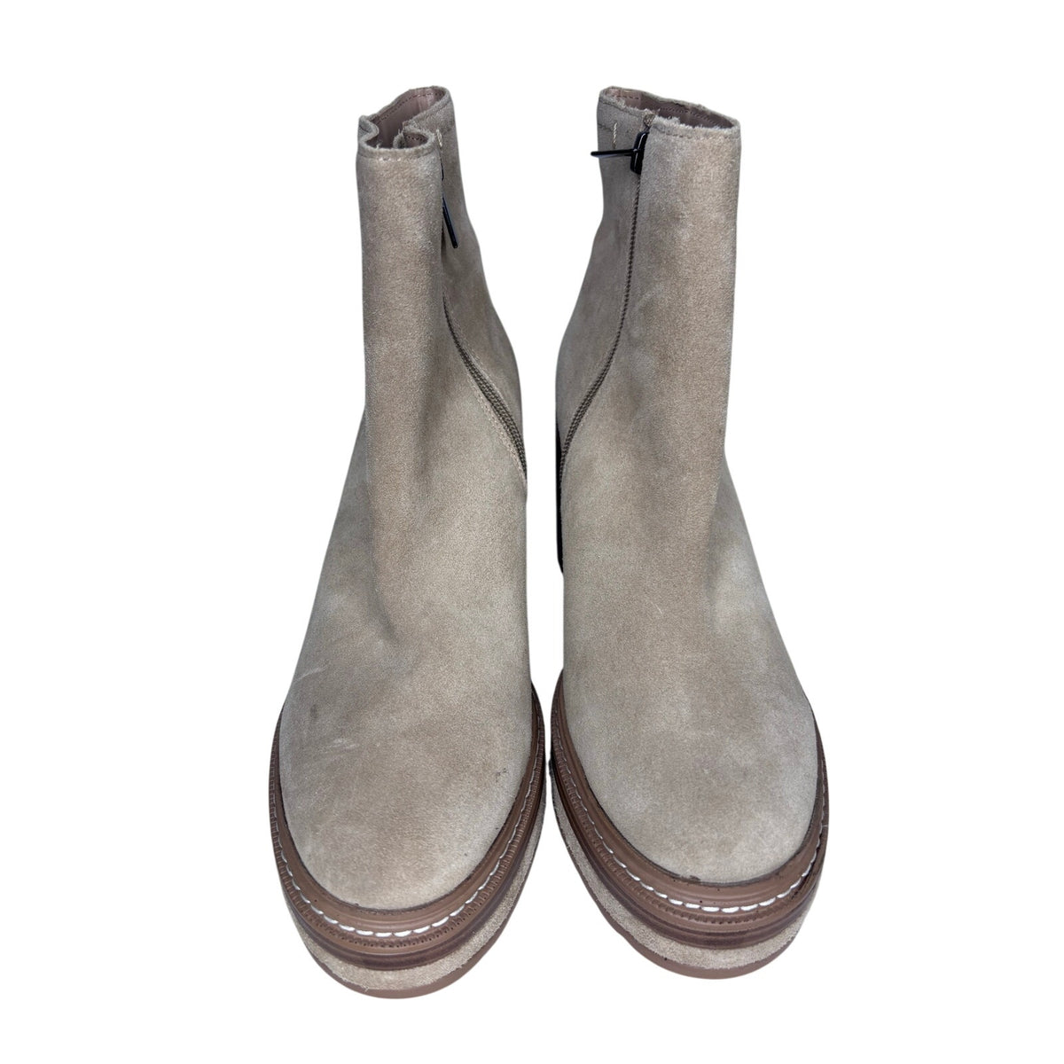 Steve Madden Sloanne Suede Platform Bootie SZ 8.5