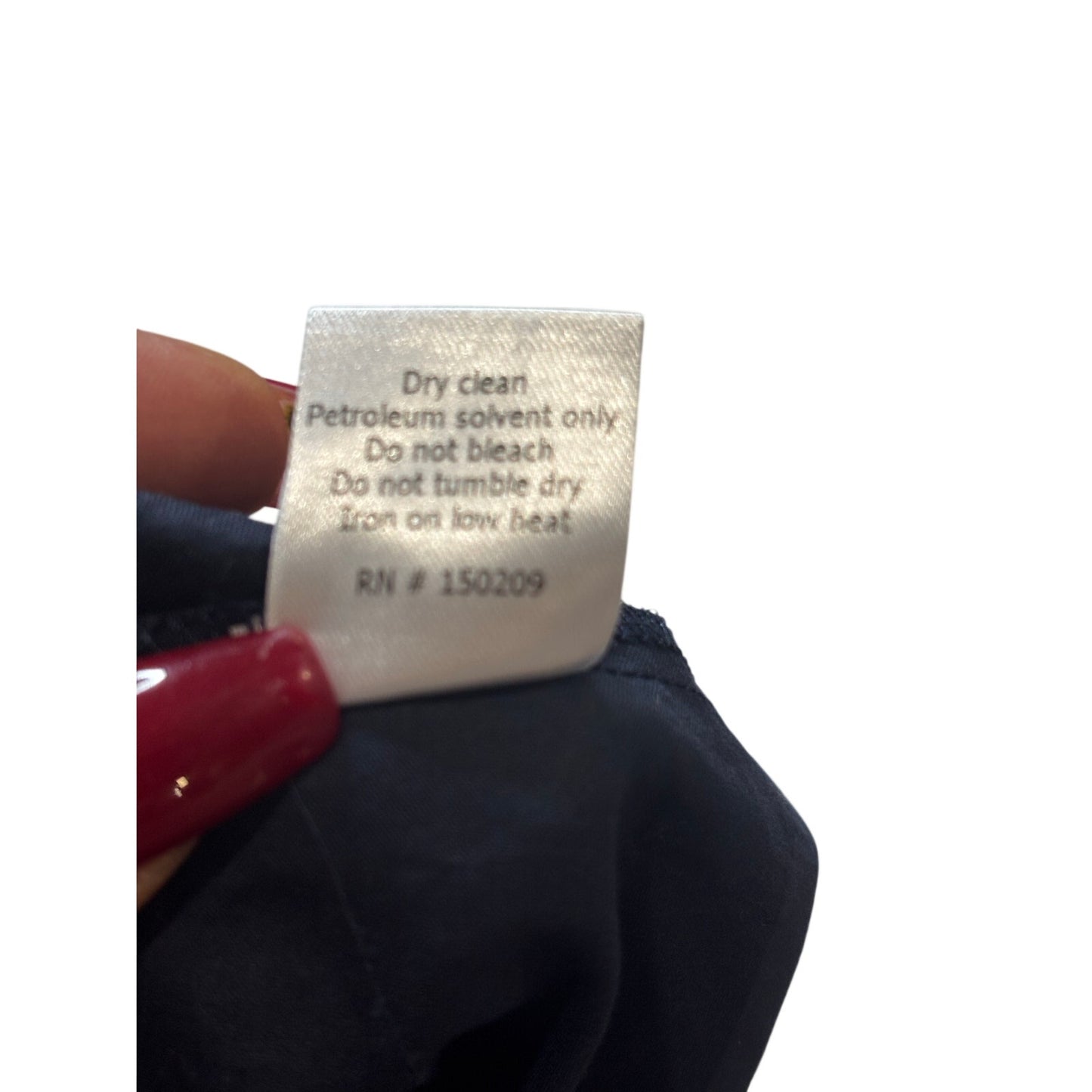 La Ligne New York Navy Smocked Midi Dress SZ Small