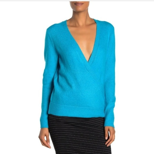 Vince Camuto Surplus Neck Wrap Sweater SZ SM