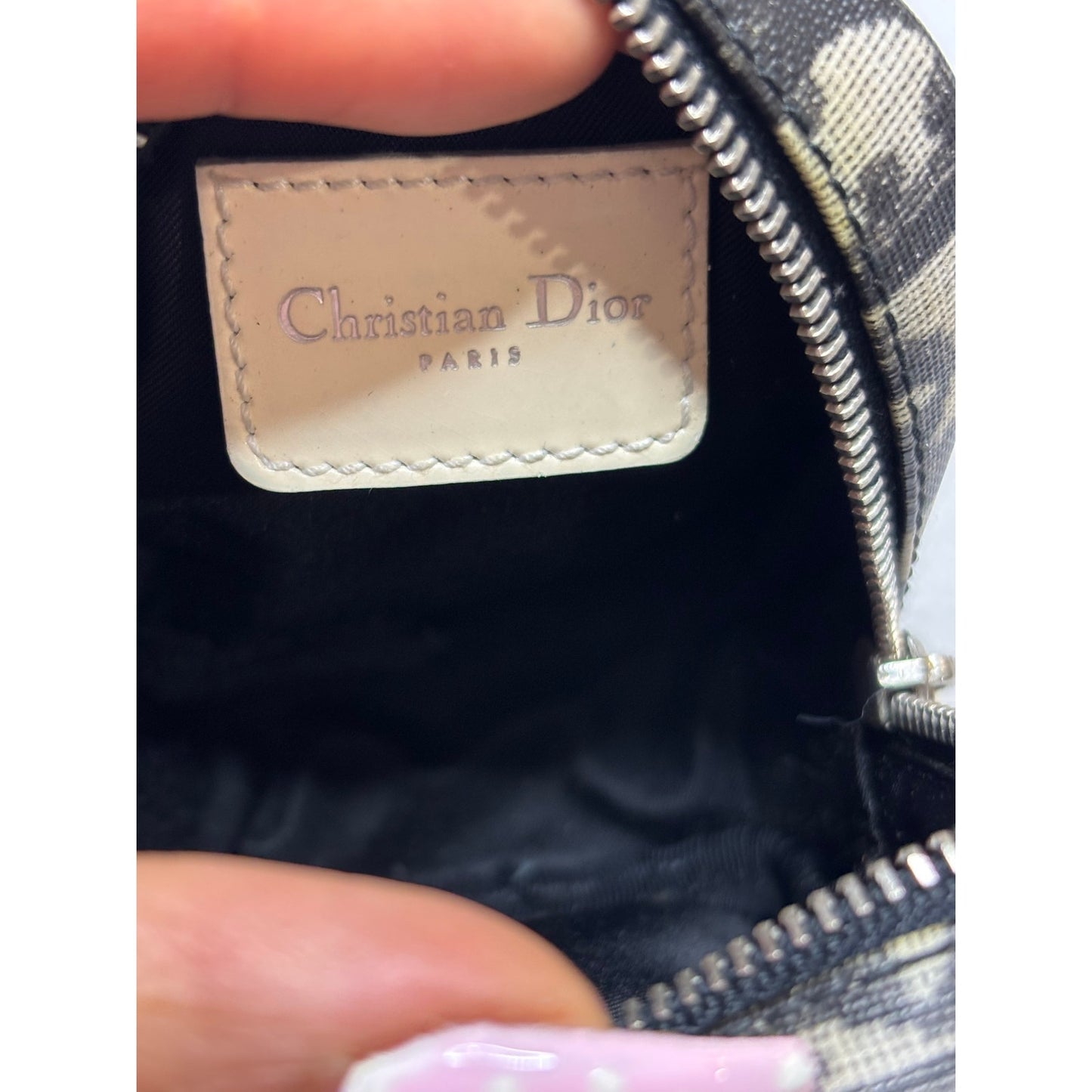 Christian Dior Trotter Monogram Belt Pouch