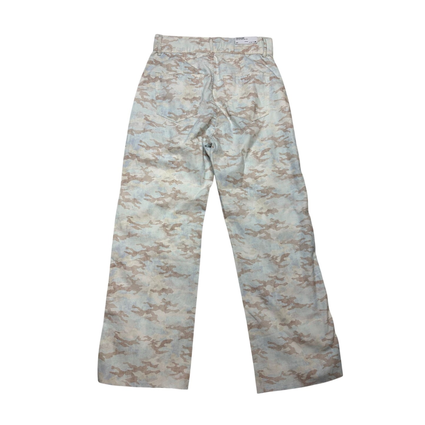 Joe’s Jeans The Blake Camo High Rise Wide Leg Crop Pants SZ 27