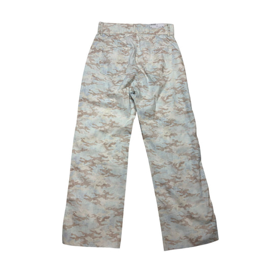 Joe’s Jeans The Blake Camo High Rise Wide Leg Crop Pants SZ 27
