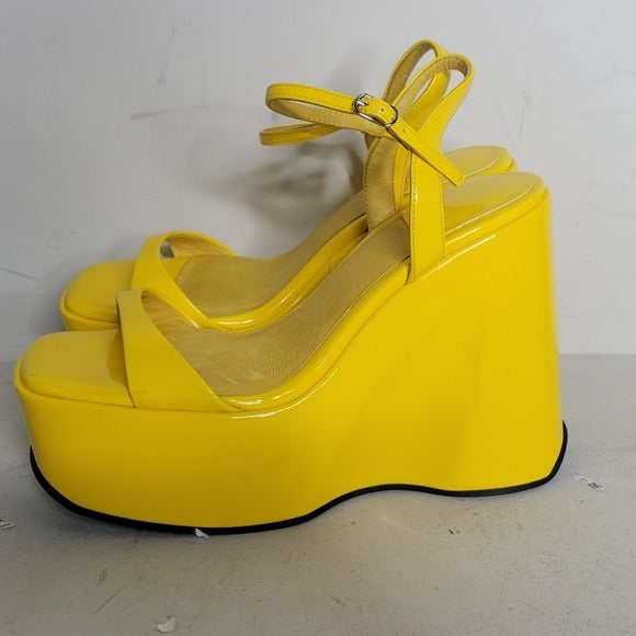 Jeffrey Campbell Exhilarate Platform Sandal SZ 6.5