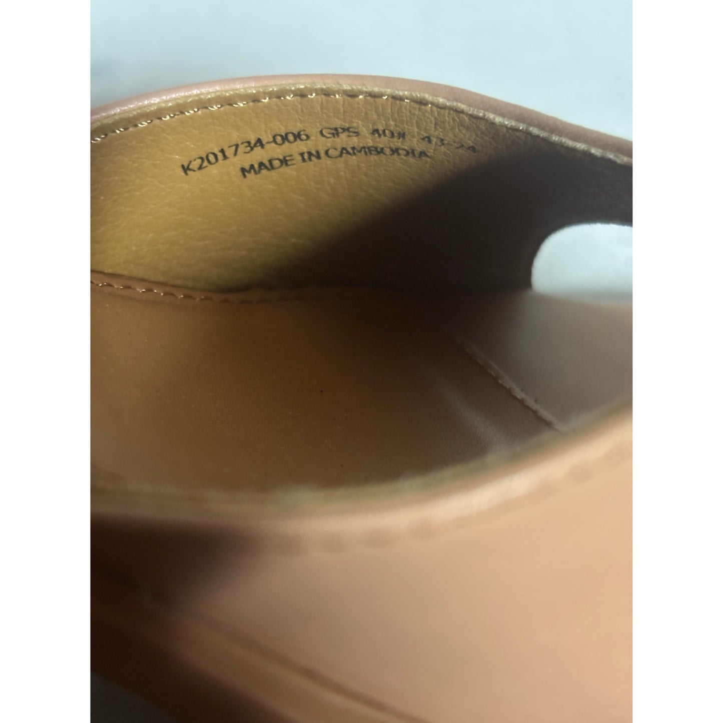 Camper Kora Tan Block Heel Sandals Ankle SZ 40