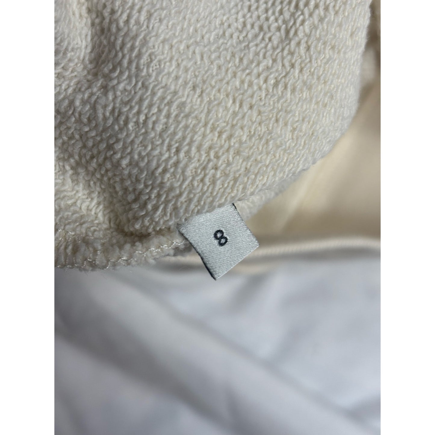 Gucci Kids Ivory Apple GG Logo Sequin Sweatshirt SZ 8