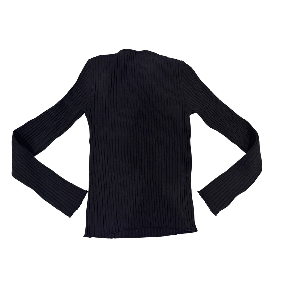 Vince Cotton Blend Rib Henley Sweater SZ SM