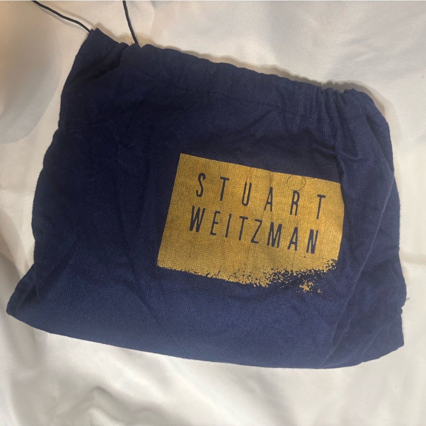 Vintage Stuart Weitzman “Chain Swirl” Red Suede Clutch