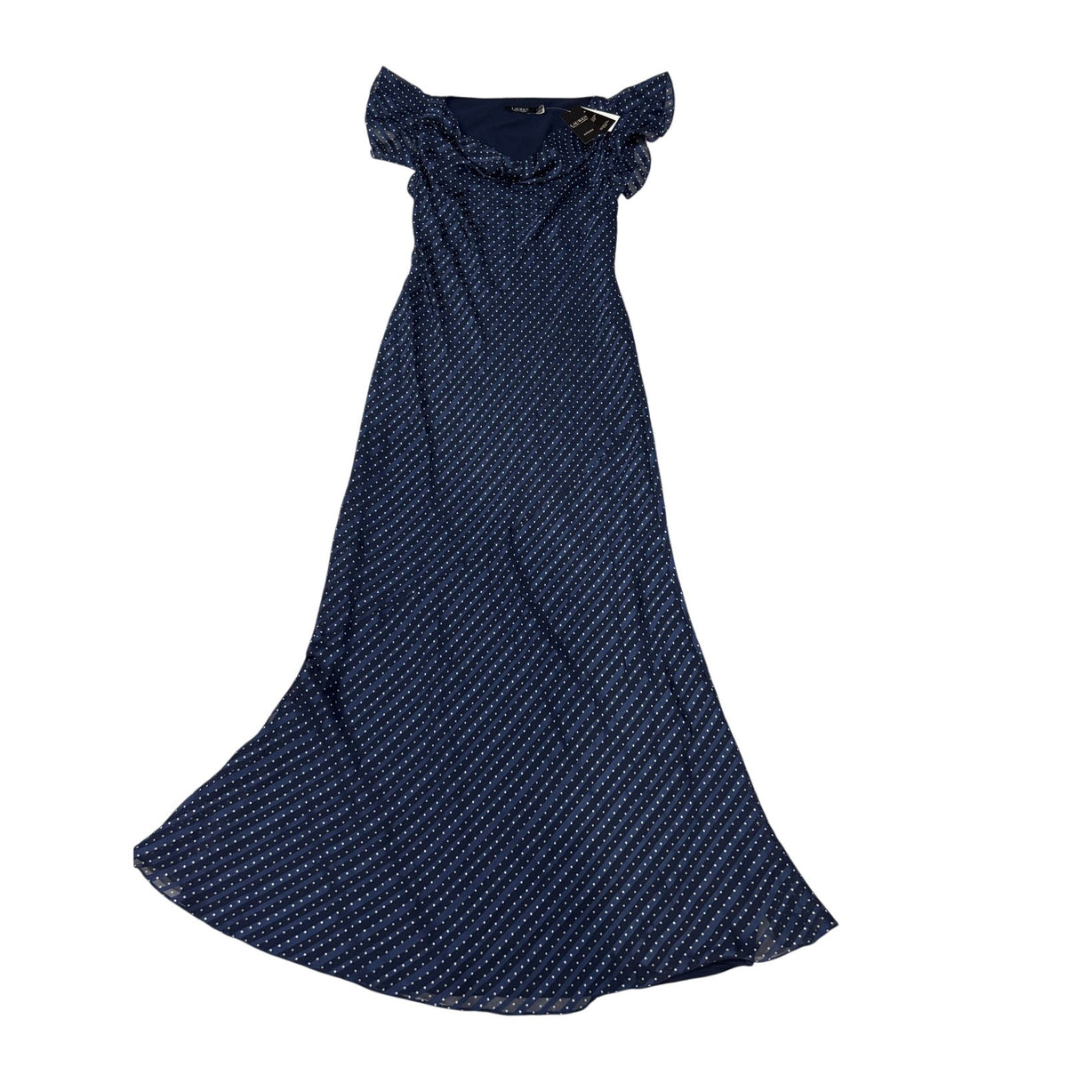 Lauren Ralph Lauren Lusita Burnout Gown SZ 8