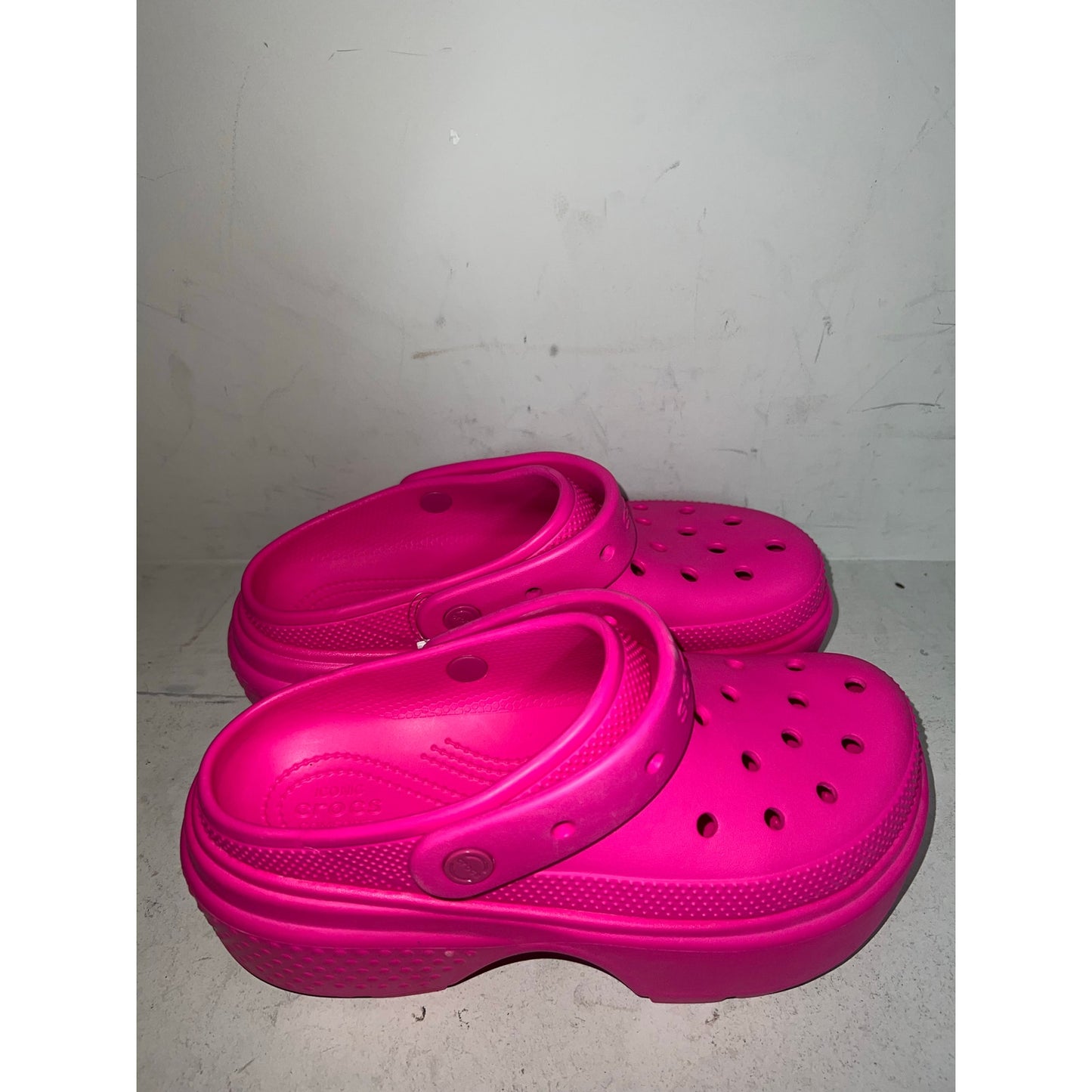 Crocs Platform Stomp Clogs WMN 9 Men 7