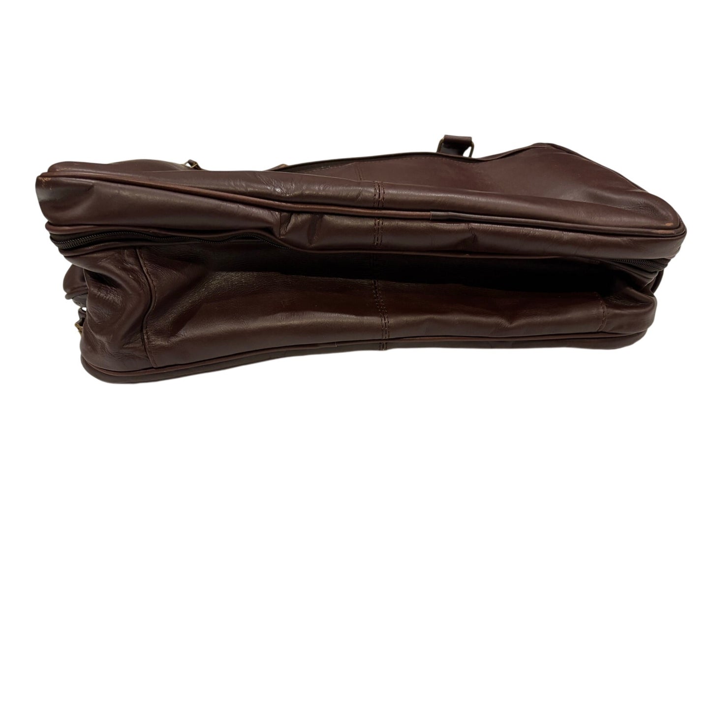 18” Genuine Leather Laptop Briefcase Business Travel Bag