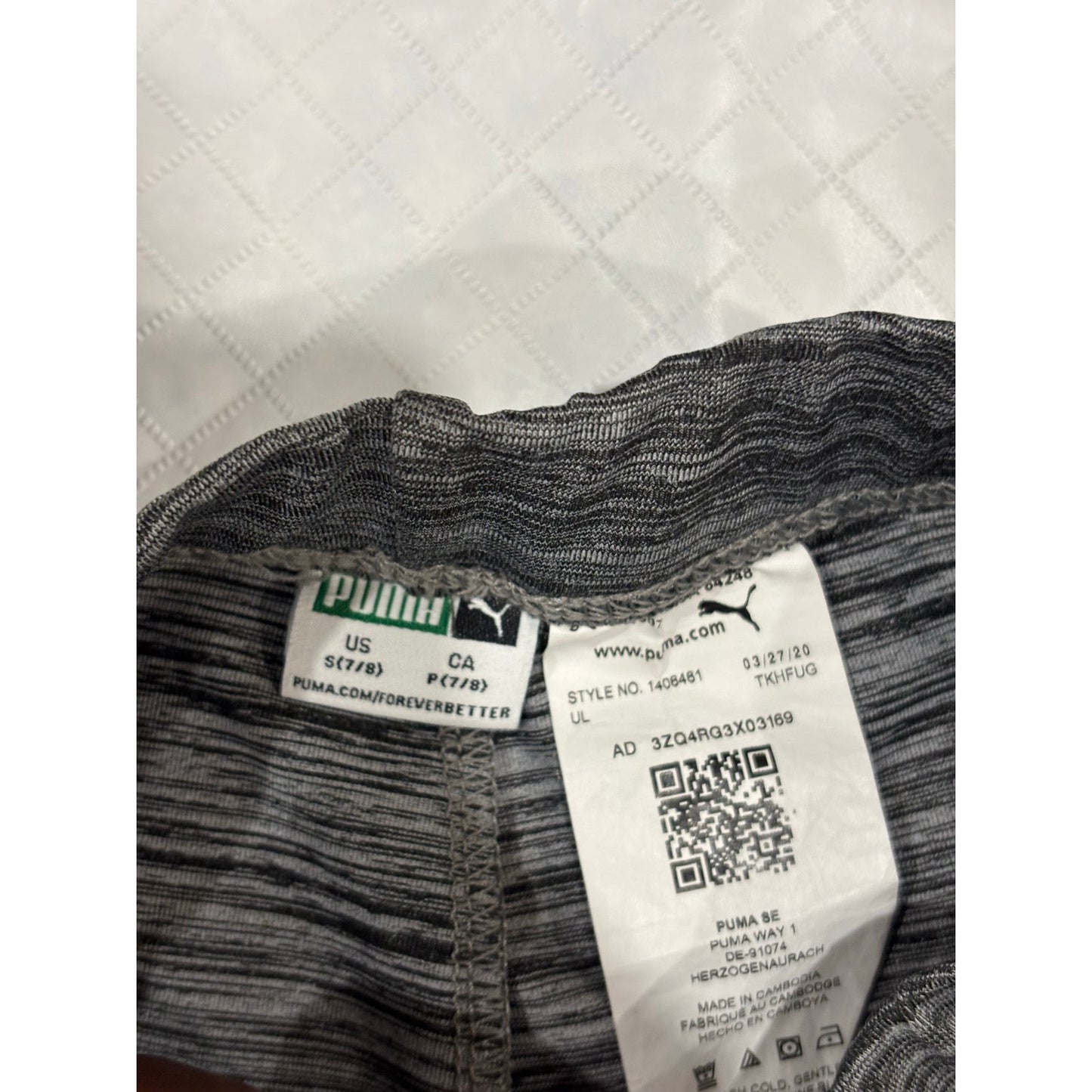 Puma Space Dye Active Leggings SZ 7/8