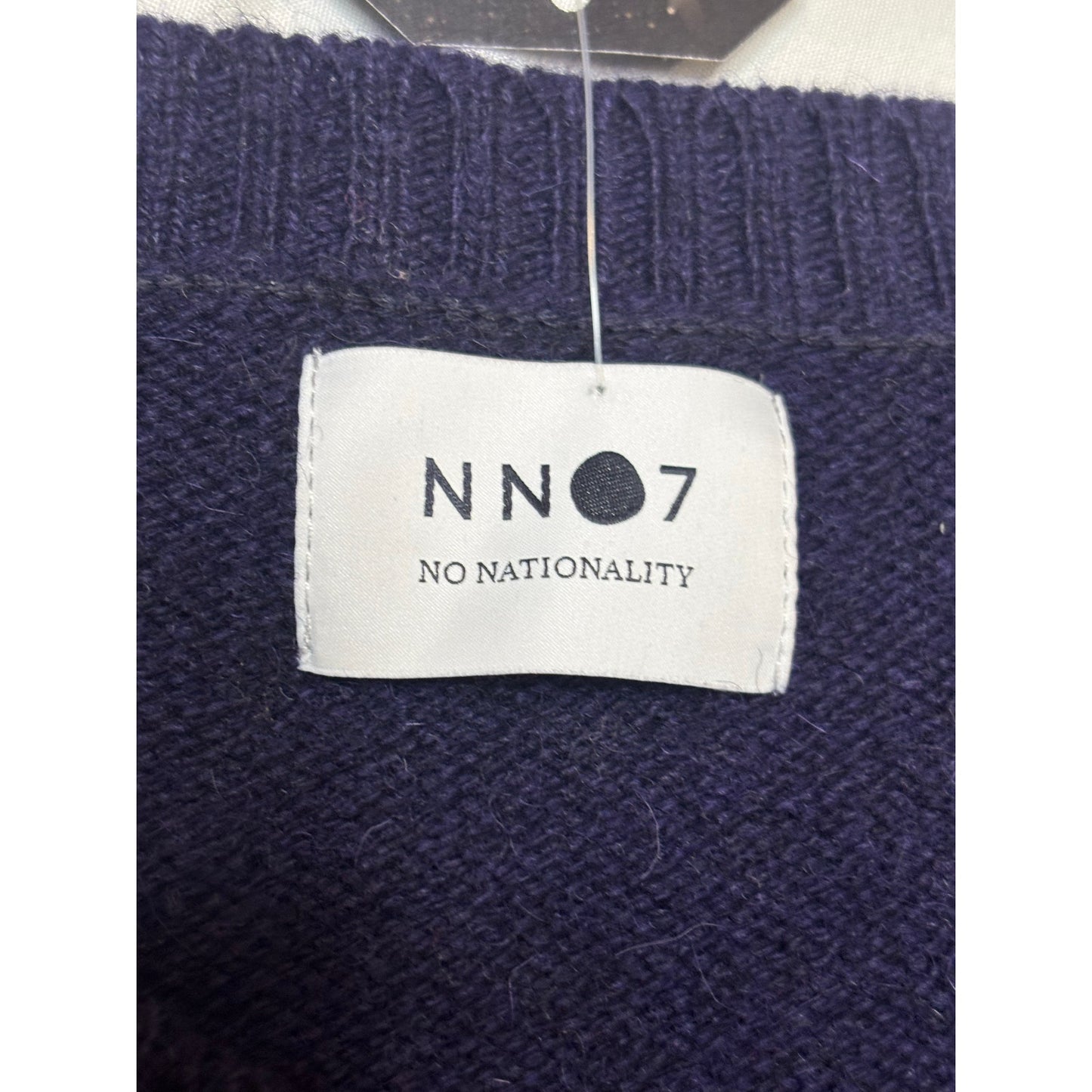 NN07 No Nationality Nathan Stripe Wool Crewneck Sweater SZ XL