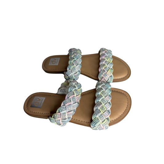 Dolce Vita Kids Cristal Rhinestone Braided Slides SZ 3M