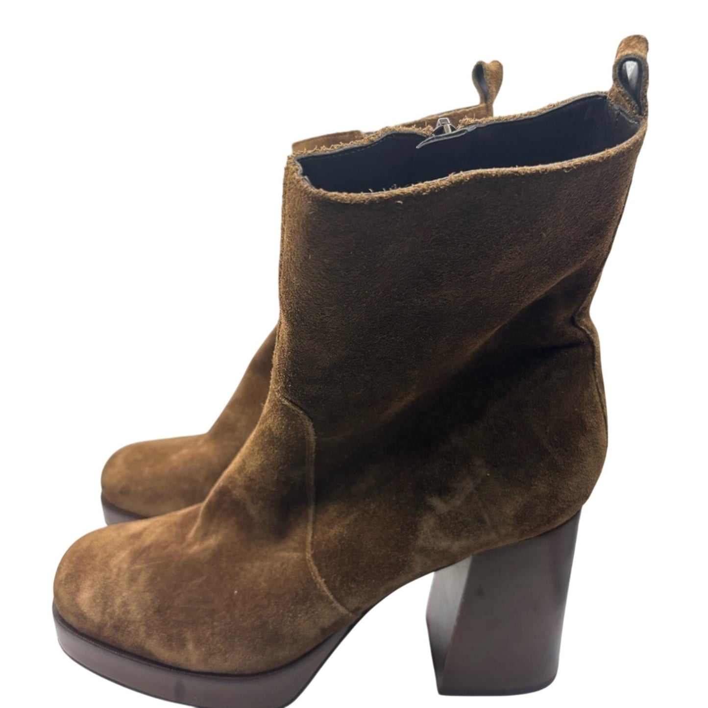 Marc Fisher Marysa Block Heel Platform Bootie SZ 11