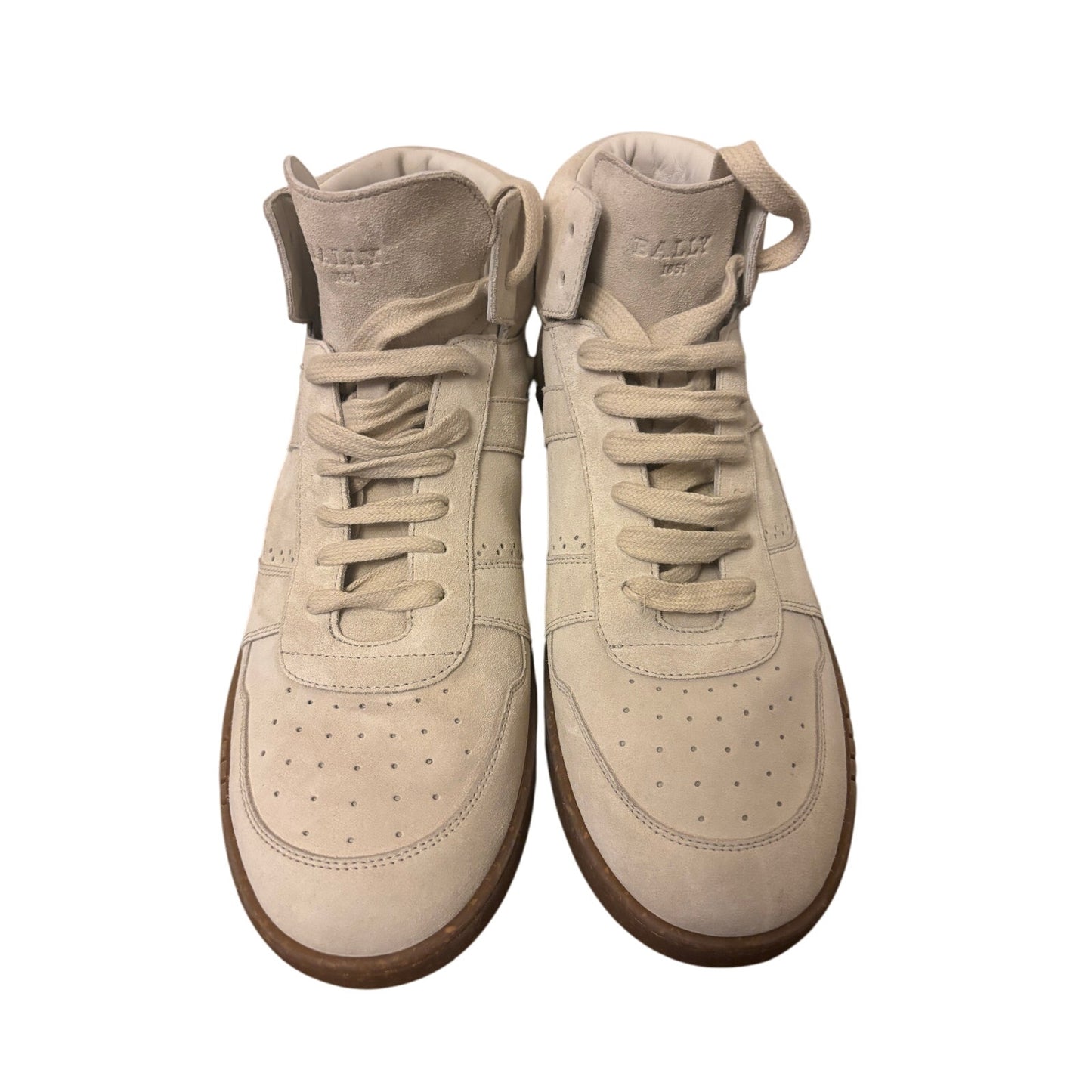 BALLY “Wiggles” High-Top Sneakers SZ 10