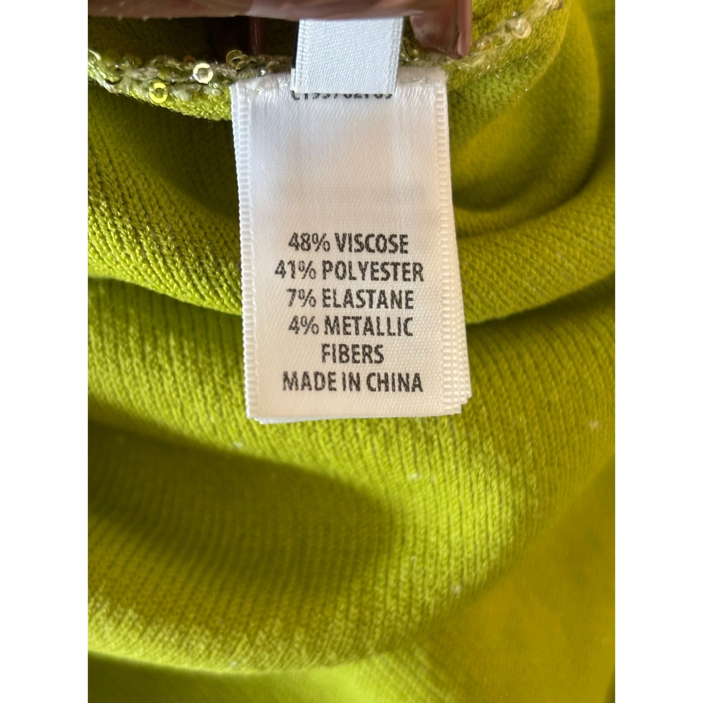 St. John Sequin Knit Maxi Dress SZ L