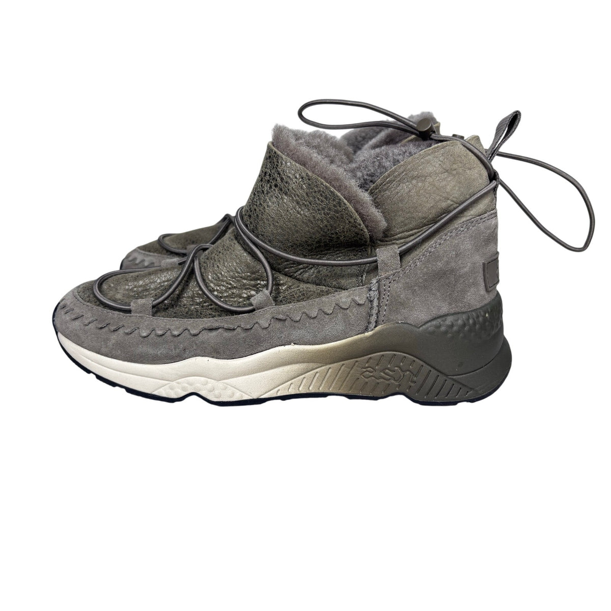 ASH Mitsouko Fur Lined Sneaker Boots SZ 36