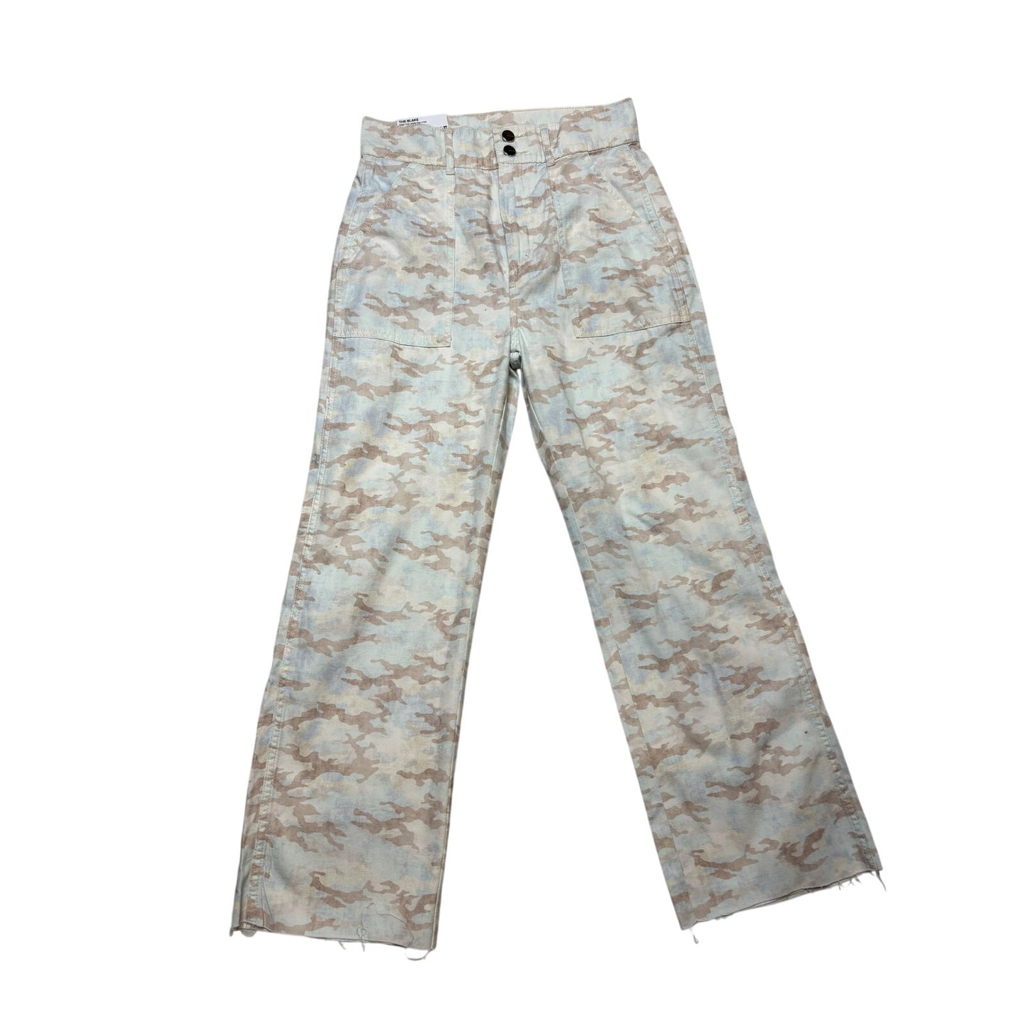 Joe’s Jeans The Blake Camo High Rise Wide Leg Crop Pants SZ 27