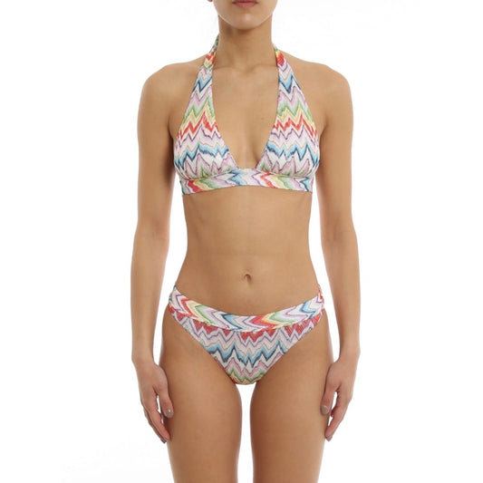Missoni Zigzag Chevron Multicolor Bikini Set SZ 46