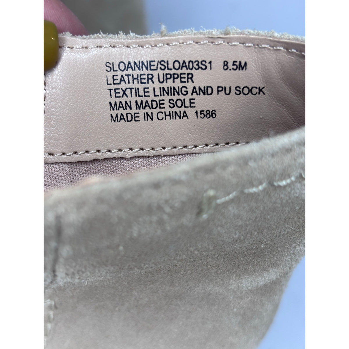 Steve Madden Sloanne Suede Platform Bootie SZ 8.5