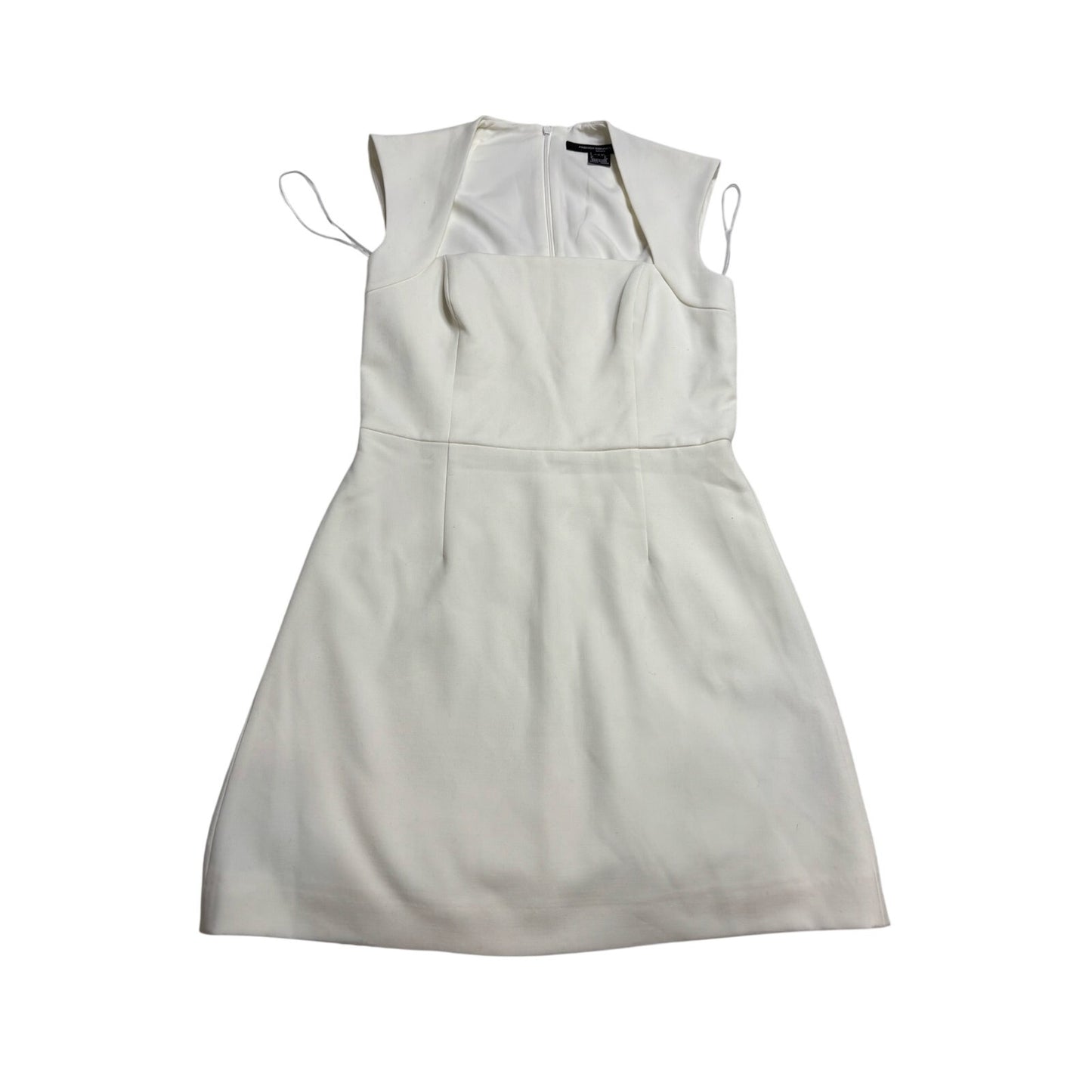 French Connection Ruth Whisper White A-Line Mini Dress SZ 6