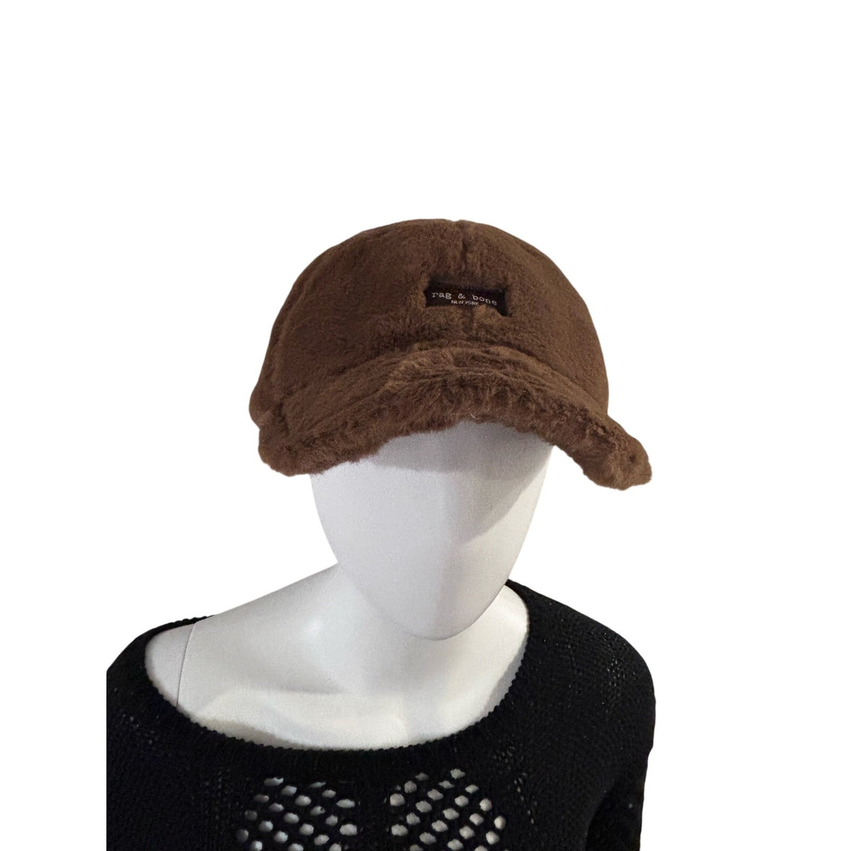 Rag & Bone Faux Fur Baseball Cap