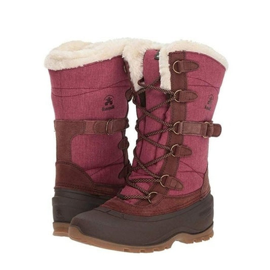 Kamik SnoValley 2 Maroon Women's Winter Boot SZ 6