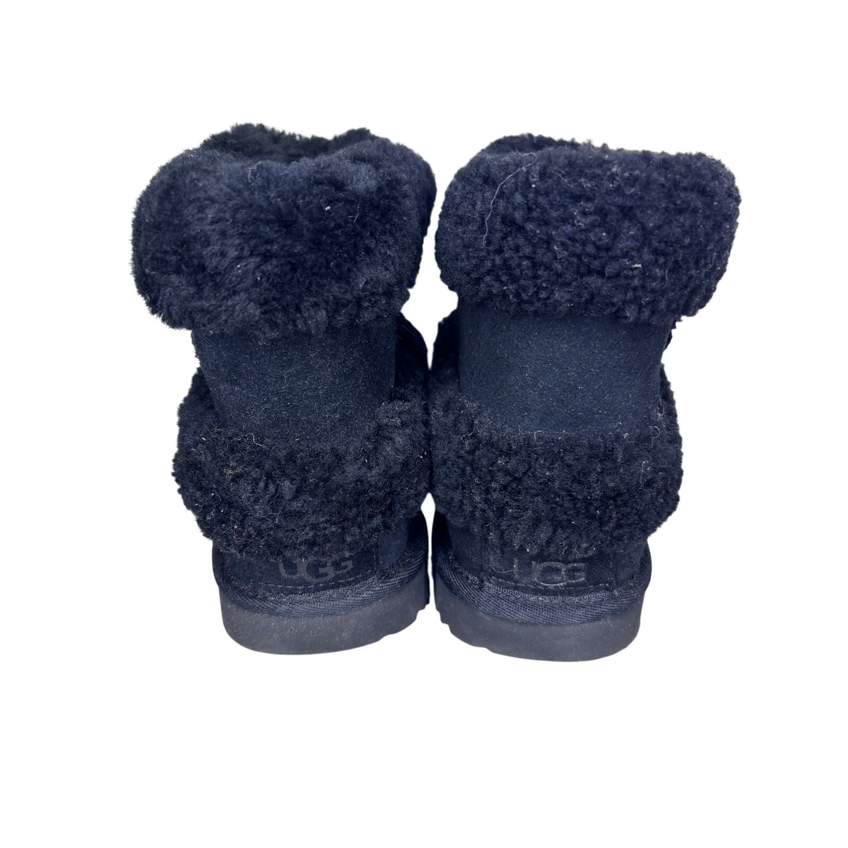 UGG Ultra Mini Fluff Suede Boots SZ 5