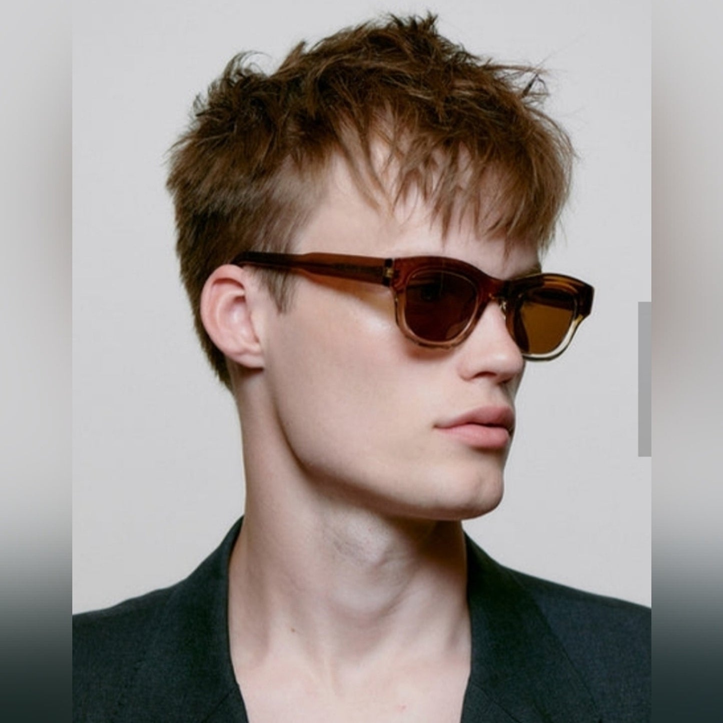 A.Kjaerbede Lane Sunglasses In Smoke/Champagne