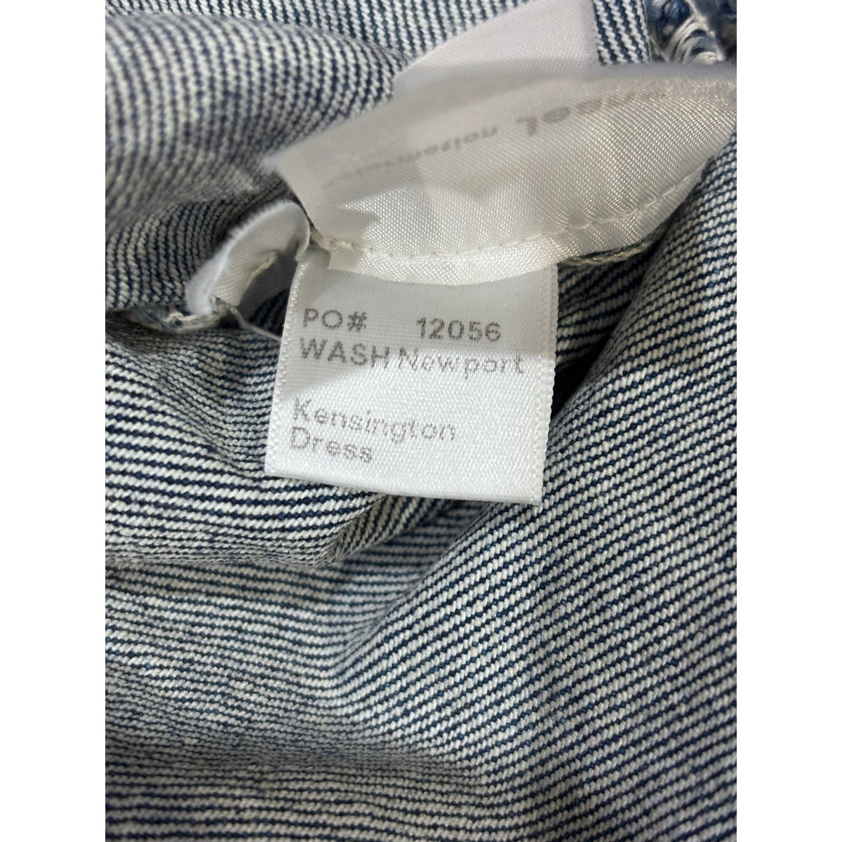 Reformation Kensington Denim Dress SZ 2