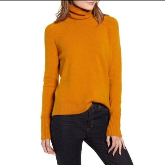 J CREW Wool Blend Turtleneck Sweater SZ XXS