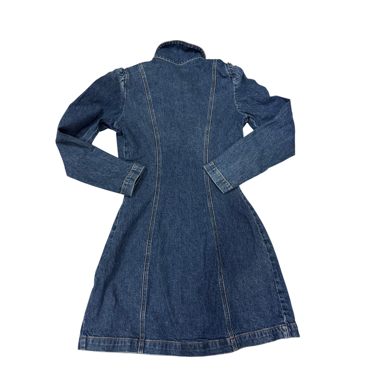Reformation Kensington Denim Dress SZ 2