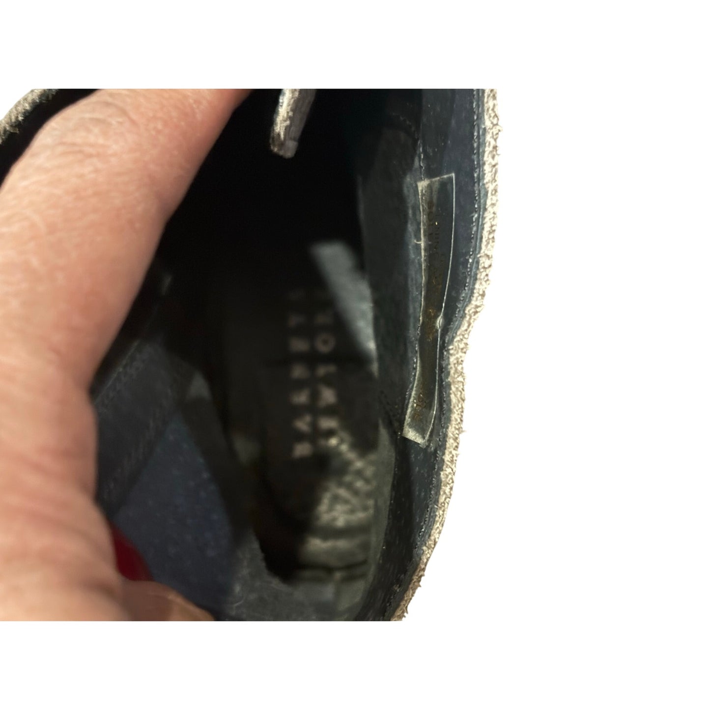 Voltaire Black Patent Leather Combat Boots w/ Zipper + Chain Detail SZ 40 EU / 9–9.5 US