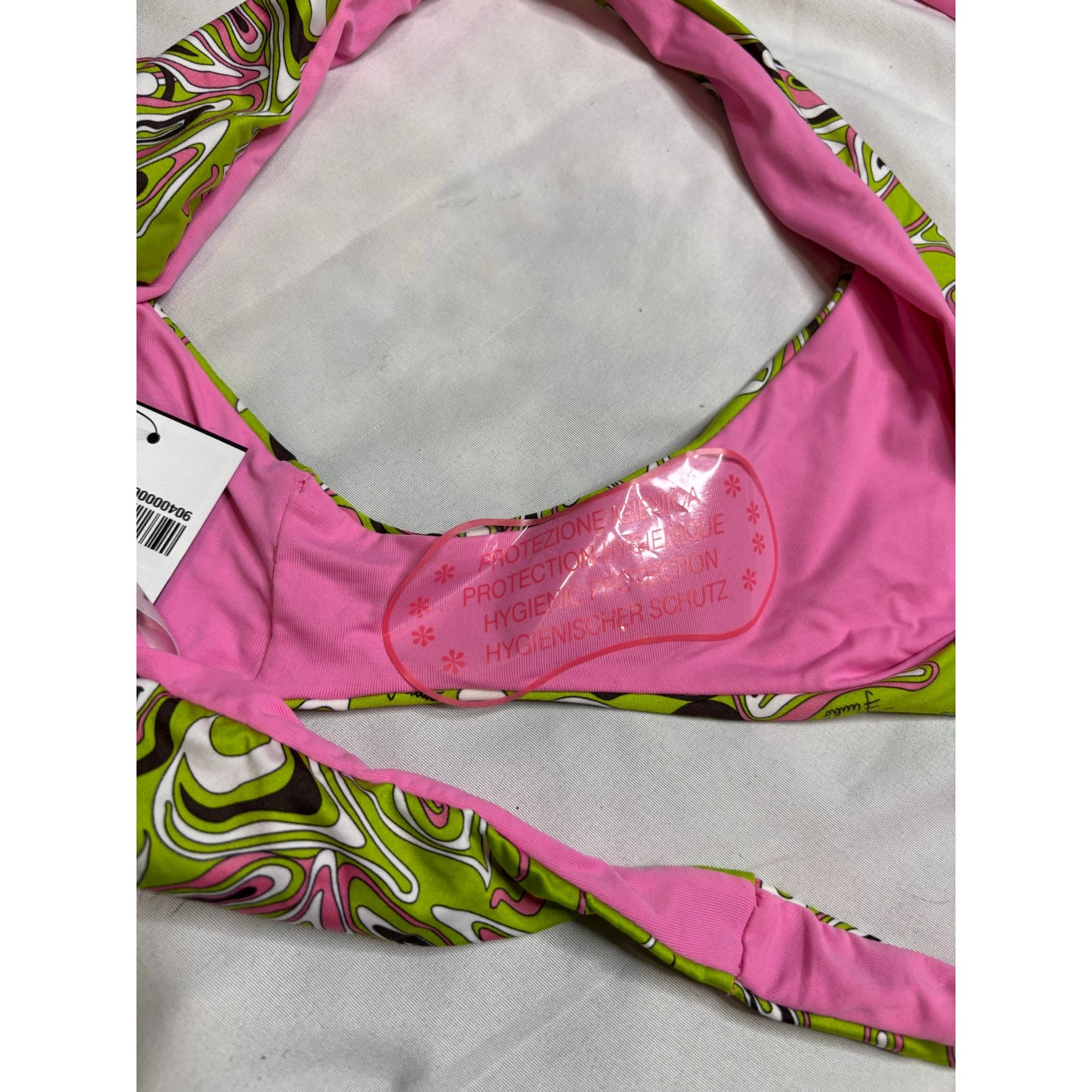 Emilio Pucci Abstract Print Bikini Bottoms SZ 48