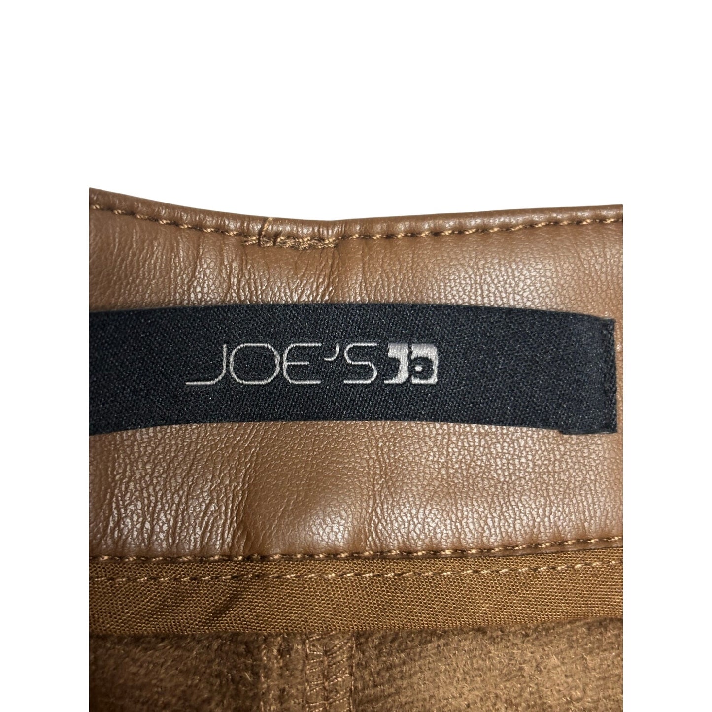 Joe’s Jeans Wide Leg Faux Leather Pants SZ 33