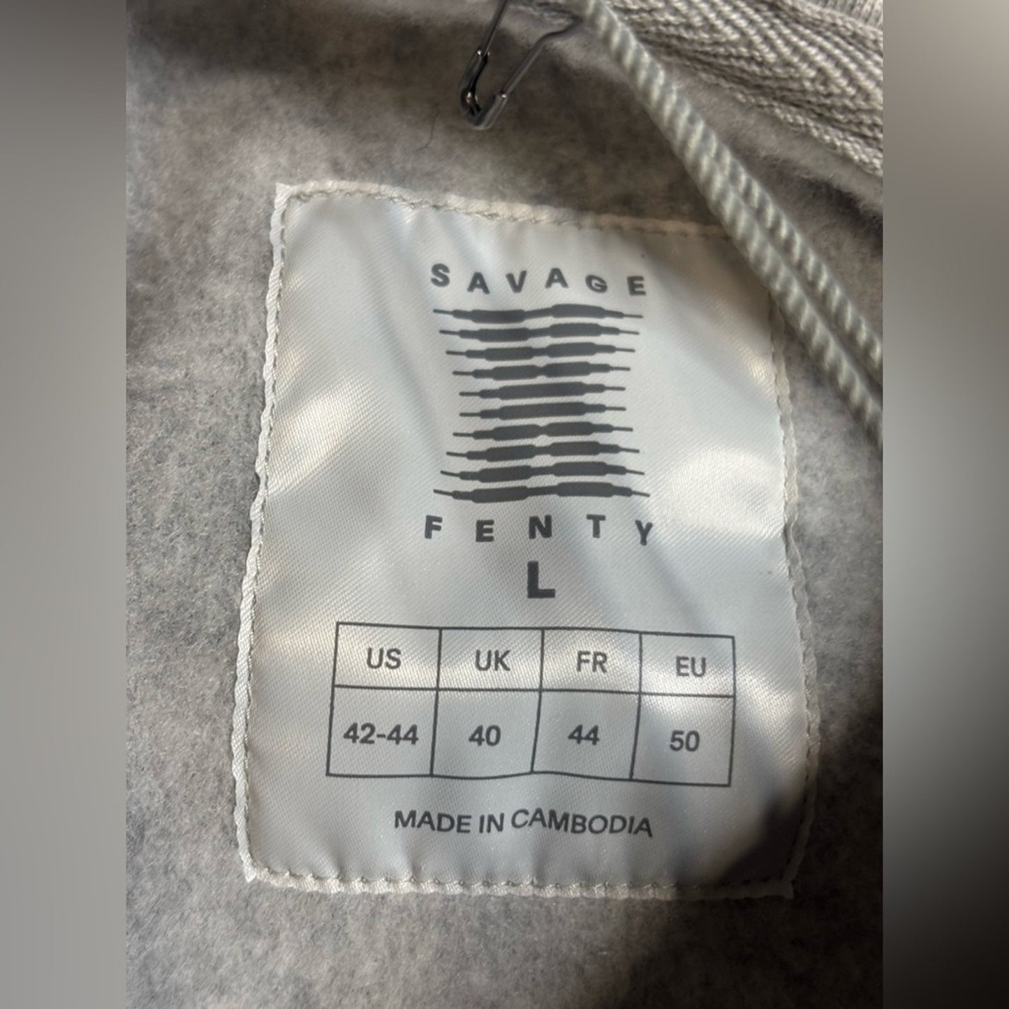 Savage X Fenty Oversized Hoodie SZ L