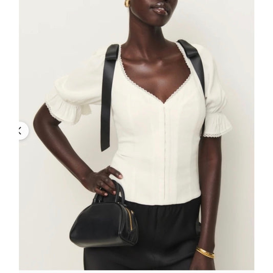 Reformation Inara Top SZ 12